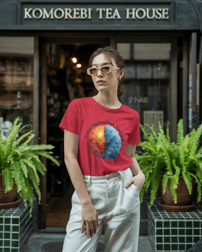 Polar Opposite - Women Half Sleeve Round Neck T-shirt