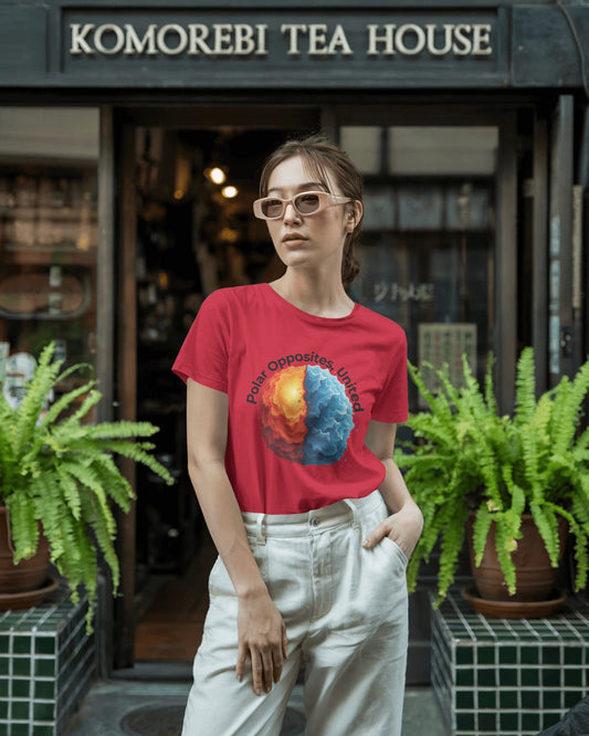 Polar Opposite - Women Half Sleeve Round Neck T-shirt