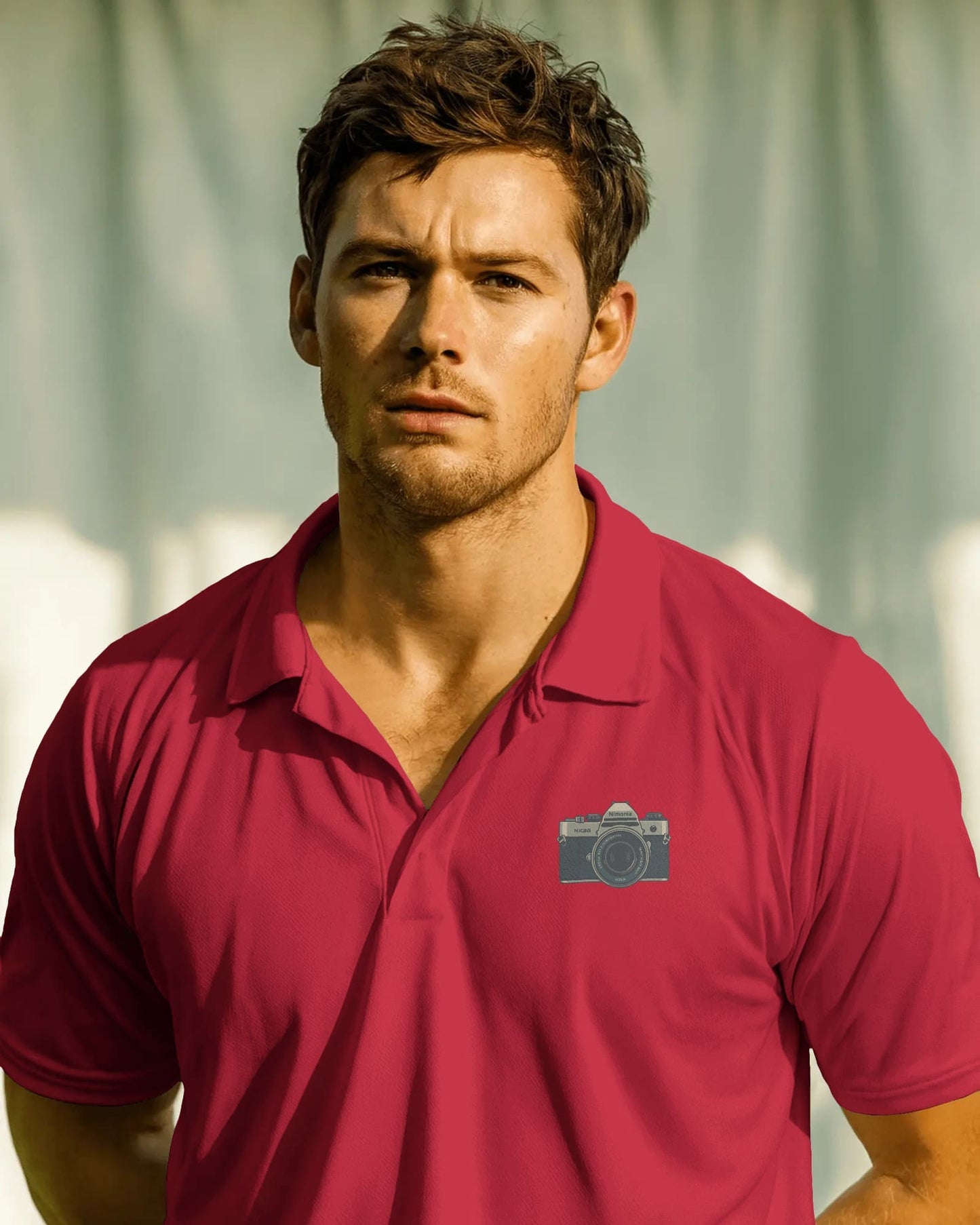 Camera- Men Polo T-shirt