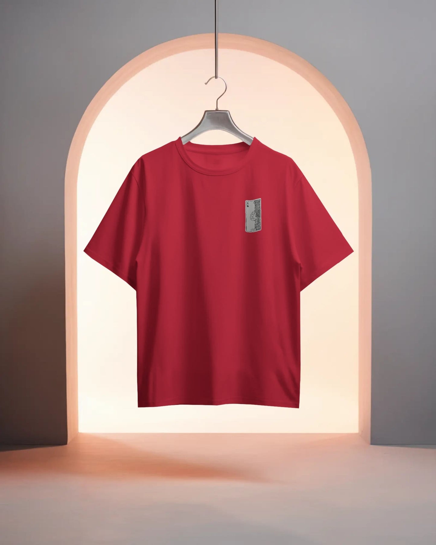 Club Ace Card- Men Oversize T-shirt