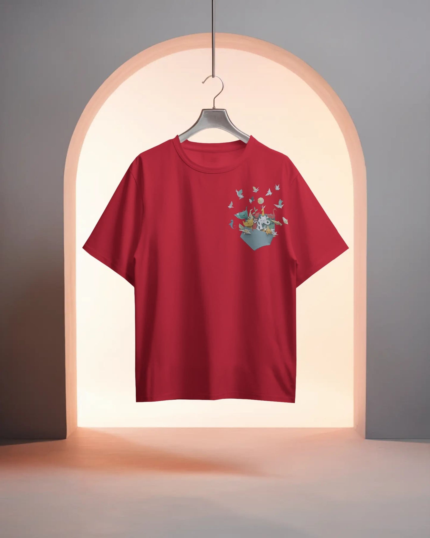 Pocket Animal- Women Oversize T-shirt