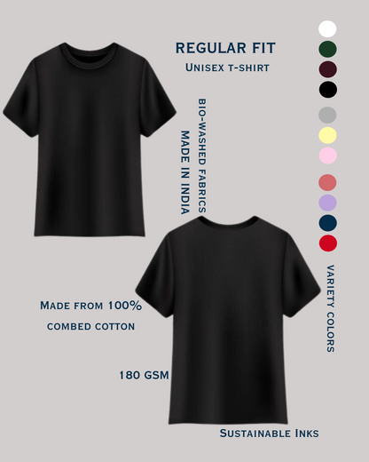Nature's Silent Power- Women Half Sleeve Round Neck T-shirt