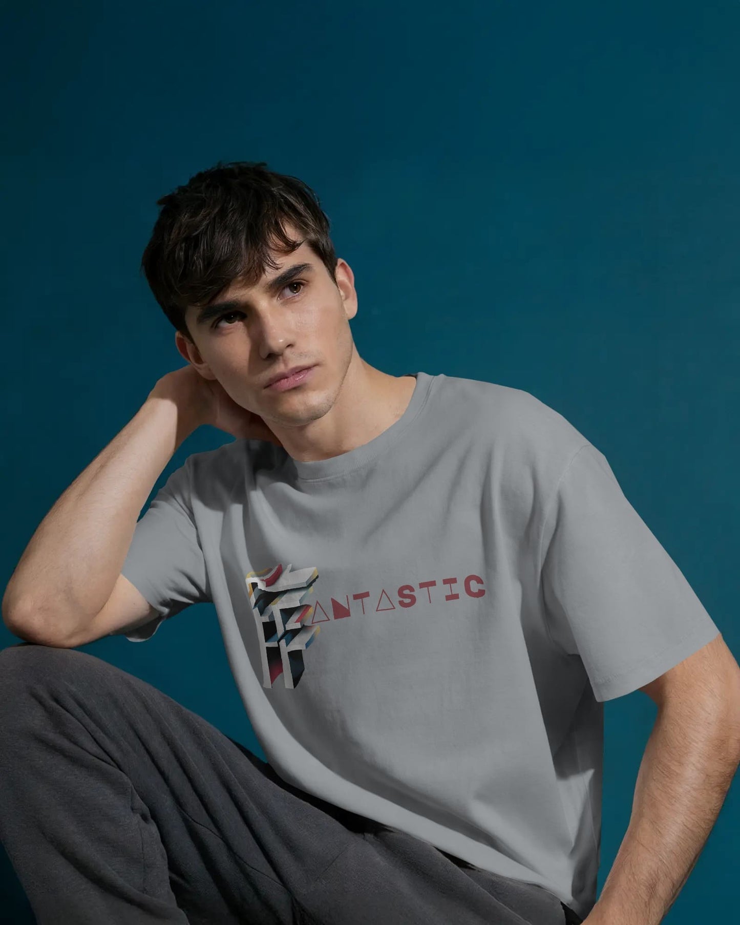 Fantastic- Men Half Sleeve Round Neck T-shirt