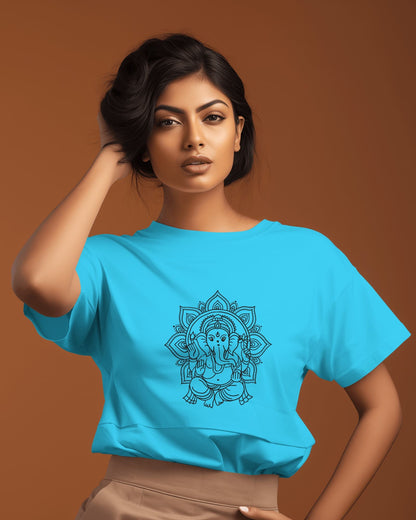 Ganesh Ji Line Sketch