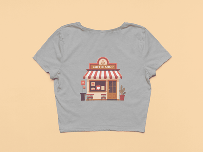 Coffee House-Crop Top
