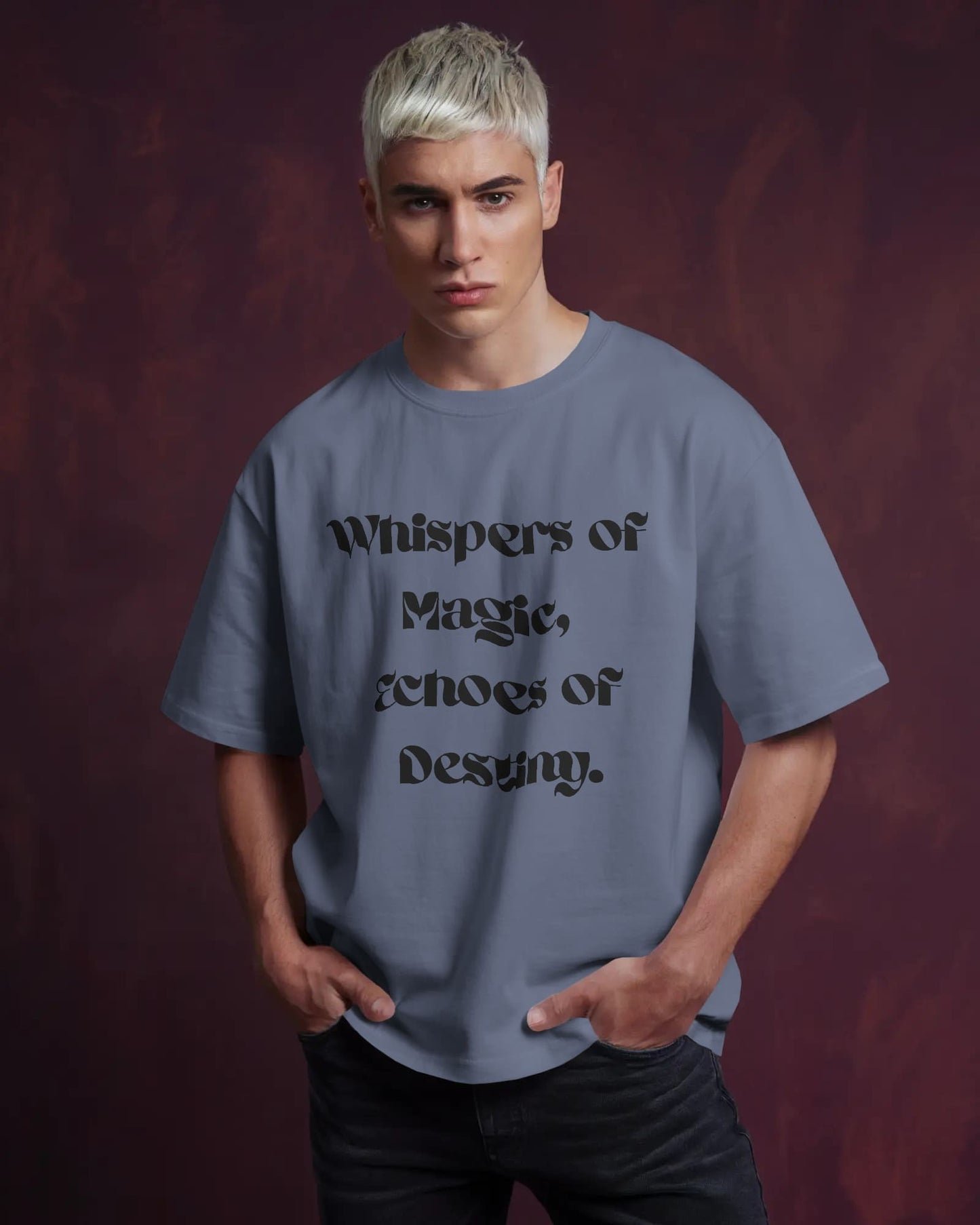 Whisper of Magic- Men Oversize T-shirt