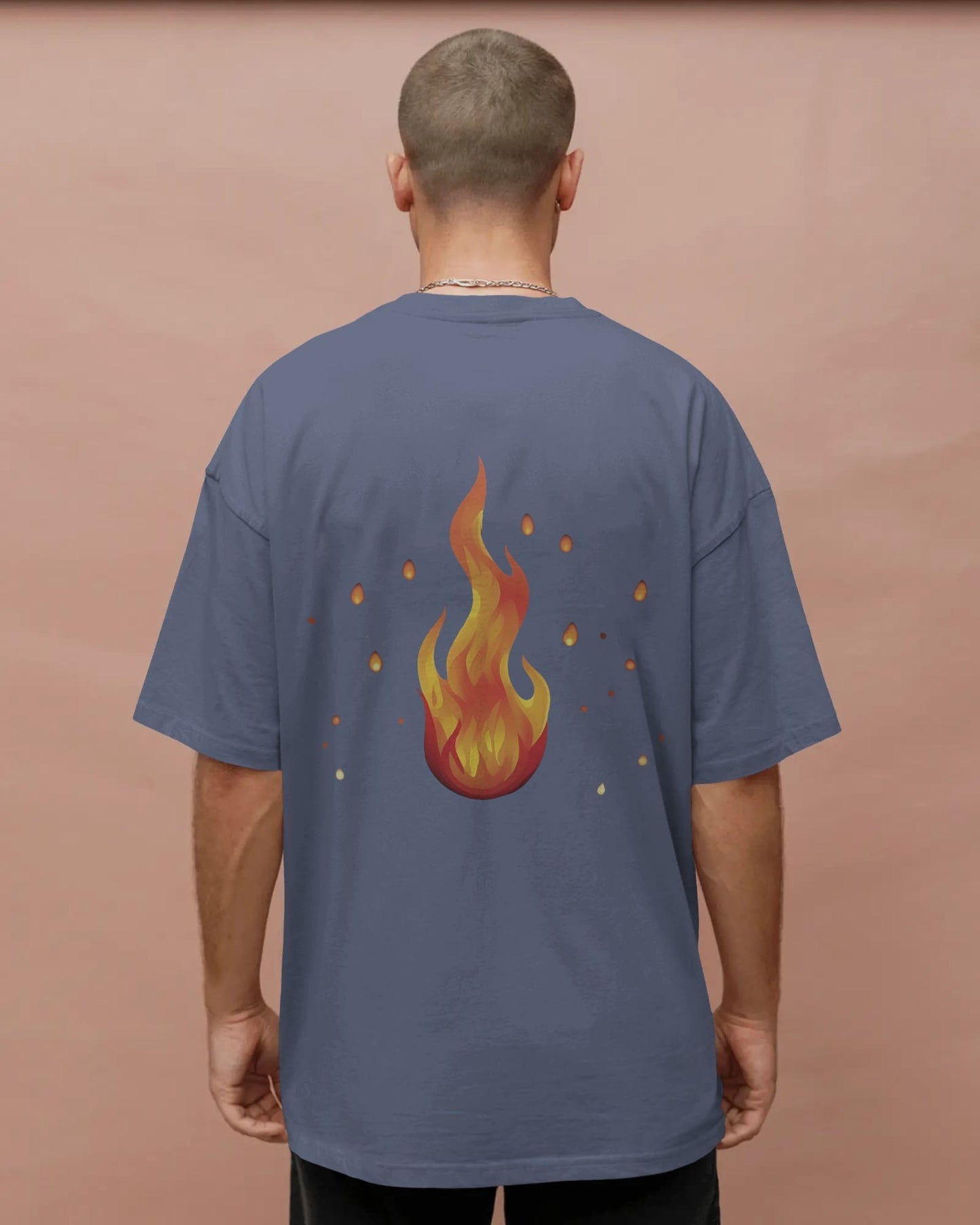 Fire- keep the flame alive- Men Oversize T-shirt