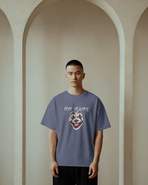 Clown- Play the Game- Men Oversize T-shirt