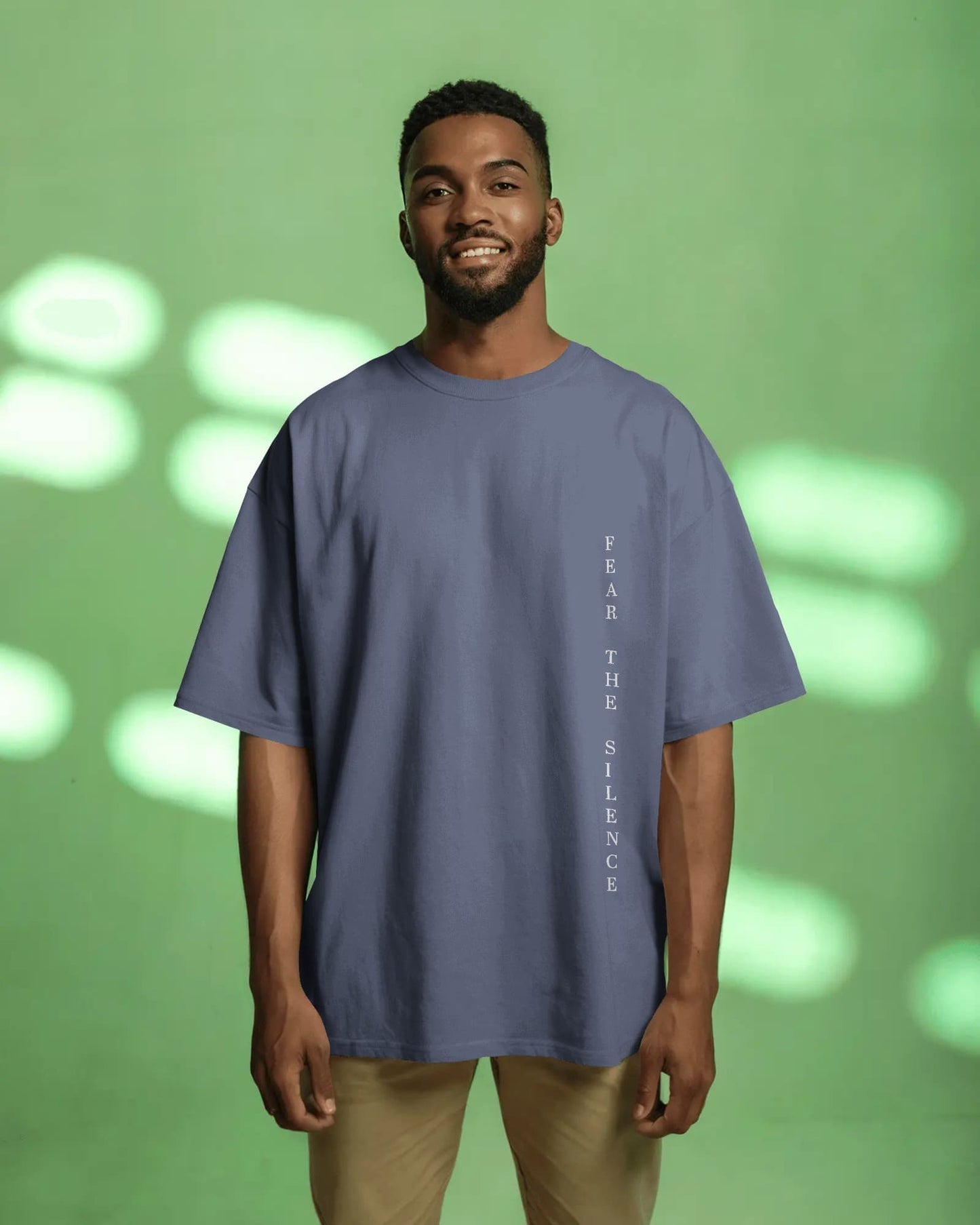 Fear the Silence- Men Oversize T-shirt