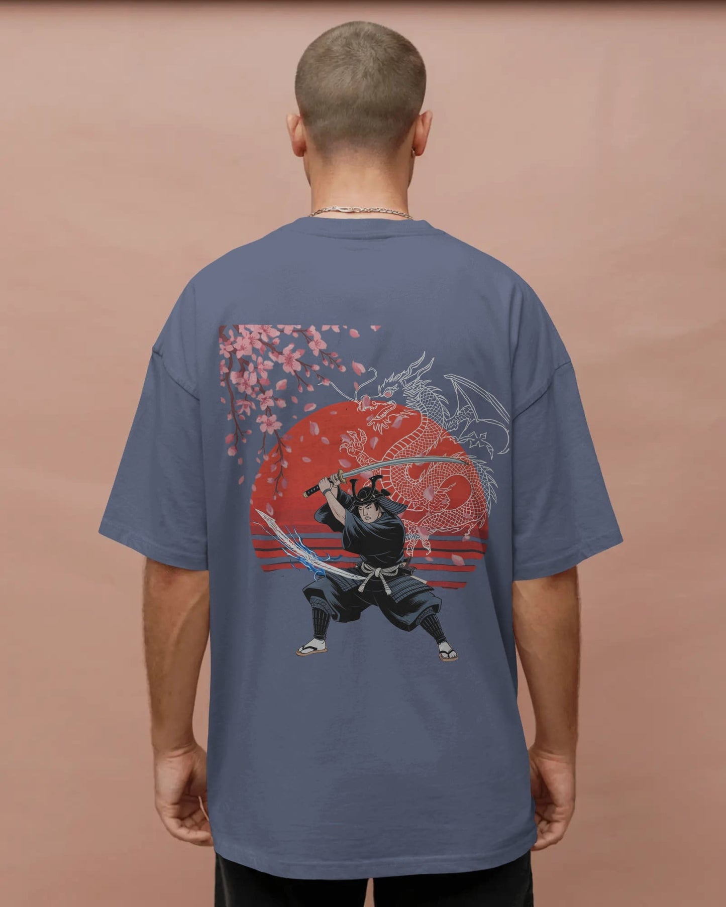 Sword Fighter- Men Oversize T-Shirt