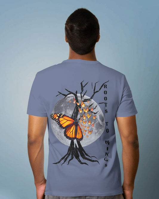 Roots to Wings- Men Oversize T-shirt