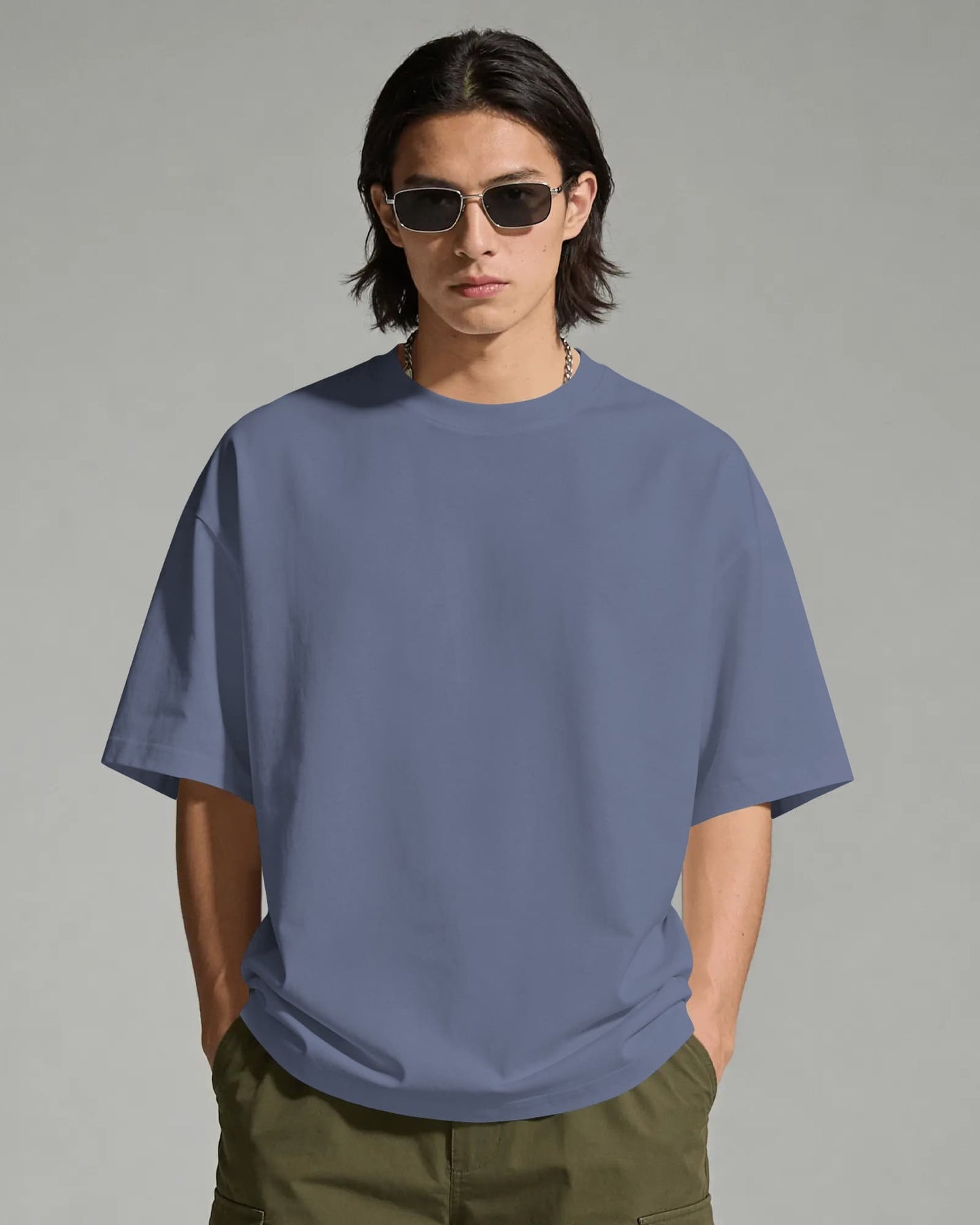 Plain- Men  Oversize T-Shirts