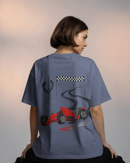Racing car- Women Oversize T-shirt