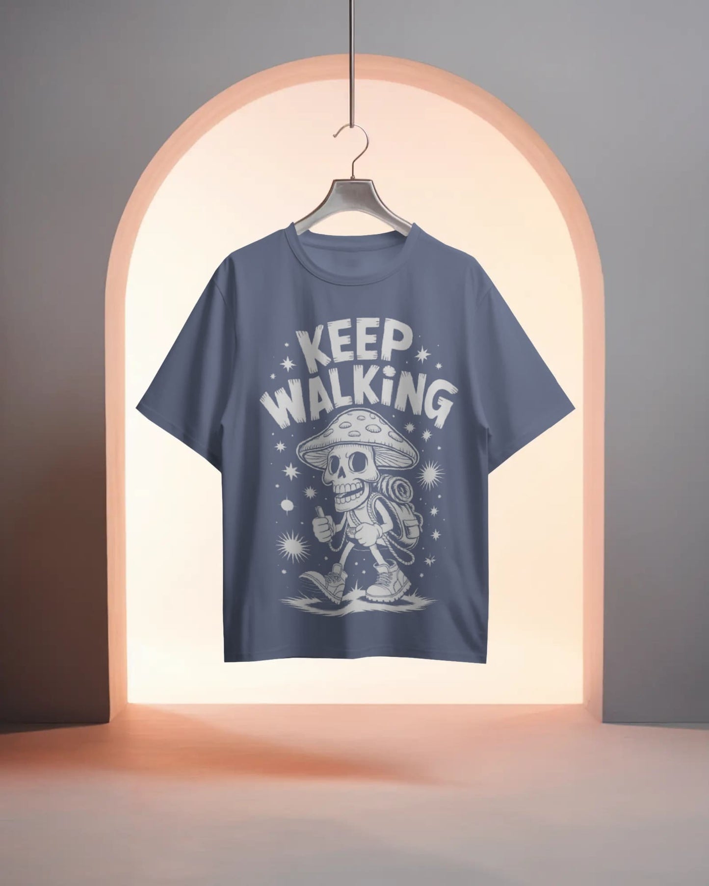 Keep Walking- Men Oversize T-shirt