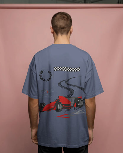 Racing car- Men Oversize T-shirt