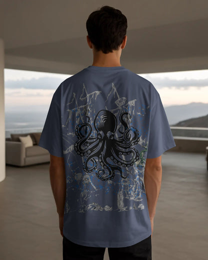 Octopus- Men Oversize T-Shirt