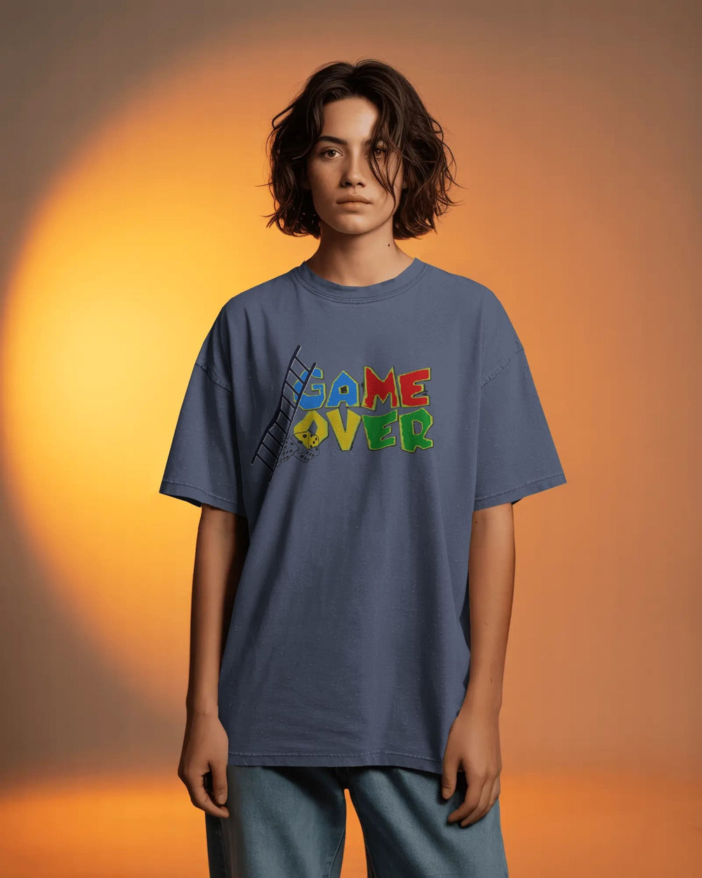 Ludo Gameover- Women Oversize T-shirt