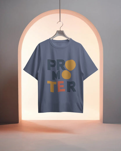 Promoter Word Art- Men Oversize T-shirt