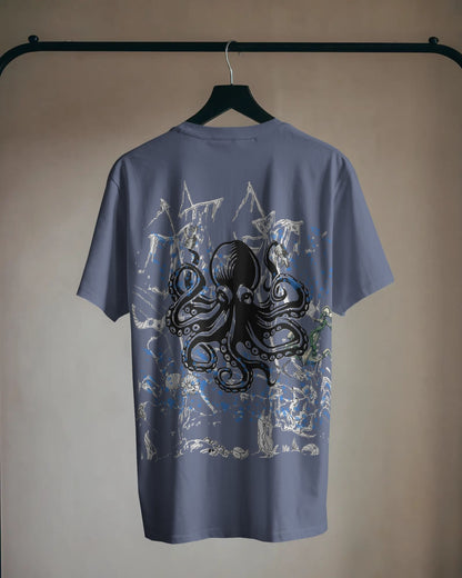 Octopus-Women Oversize T-Shirt