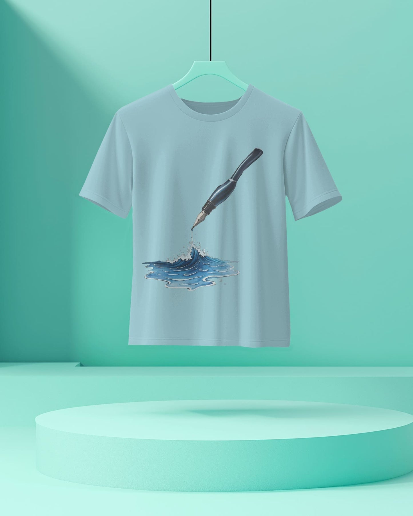 Ocean Drop-Men Half Sleeve Round Neck T-shirt