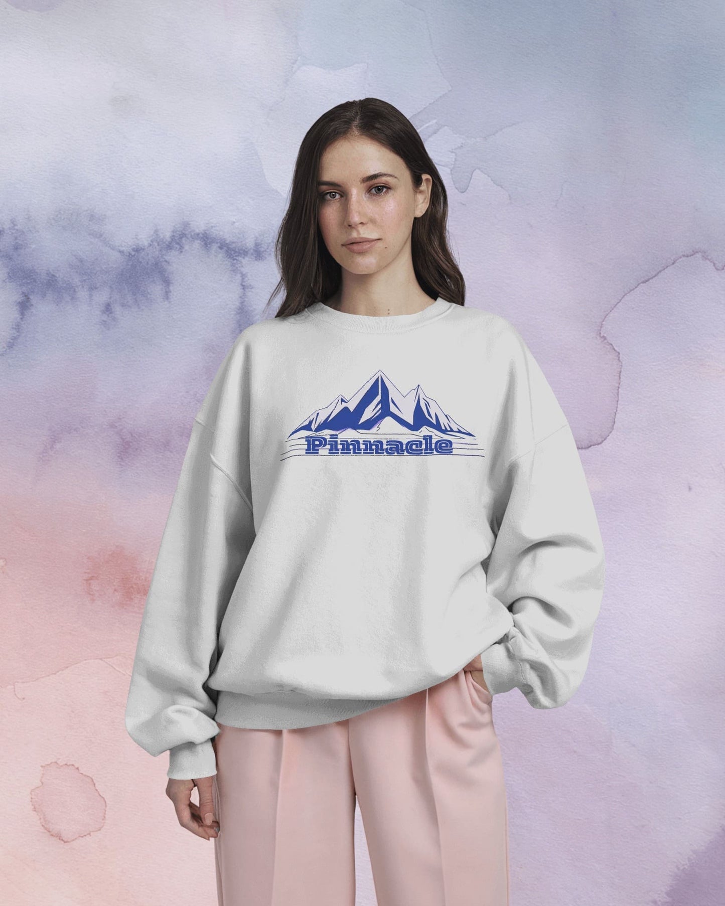 Mountain Pinnacle-Women Sweatshirt