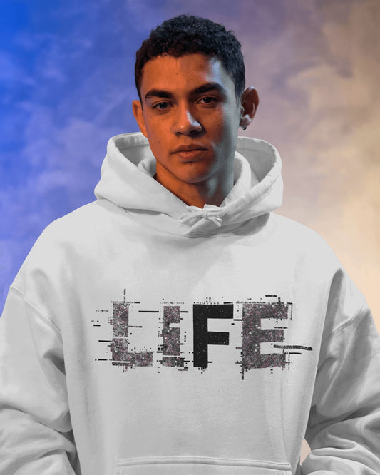 Life Abstract- Men Hoodie