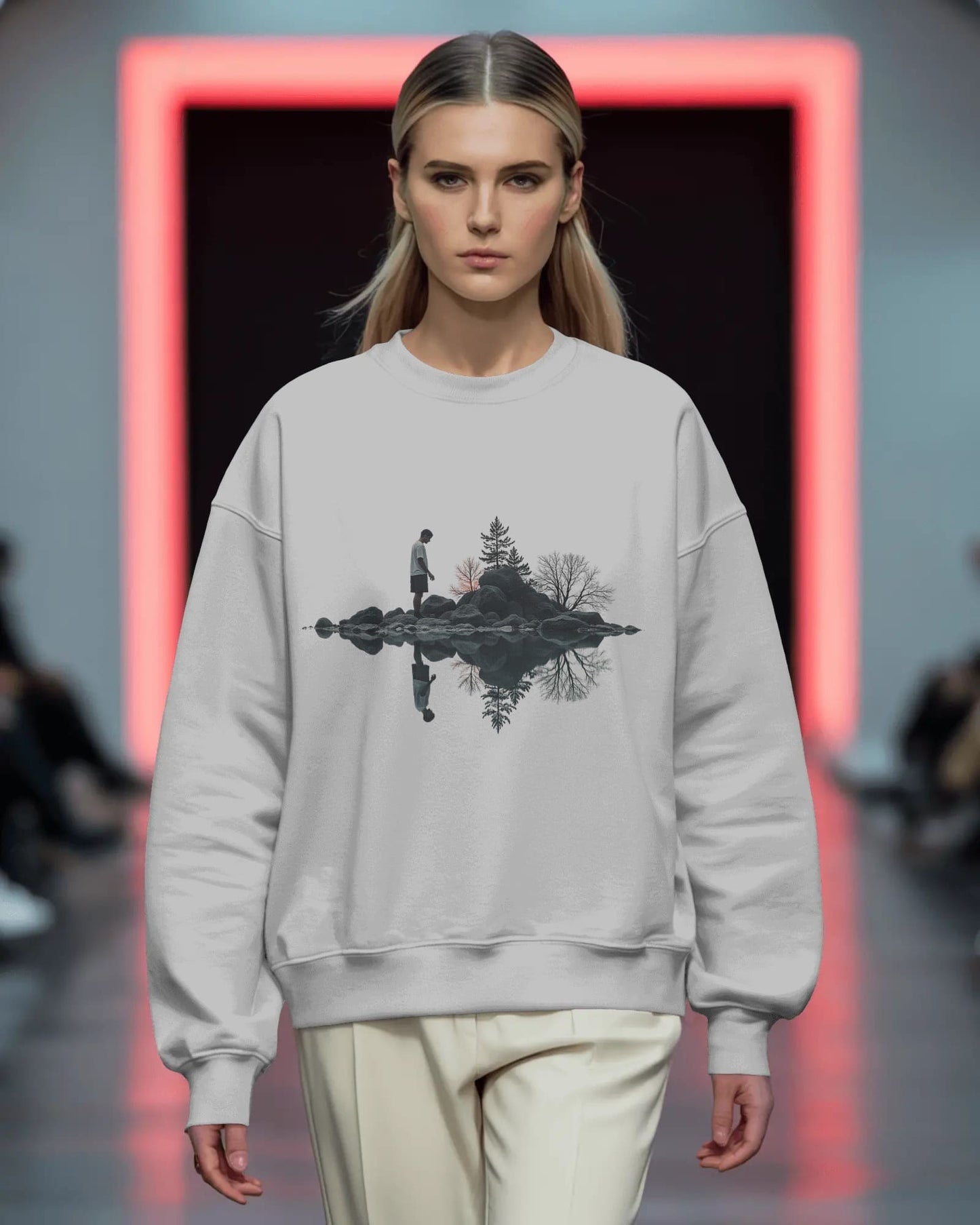 Mirror Image- Women Sweatshirt