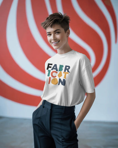 Fabrication Word Art- Women Oversize t-shirt