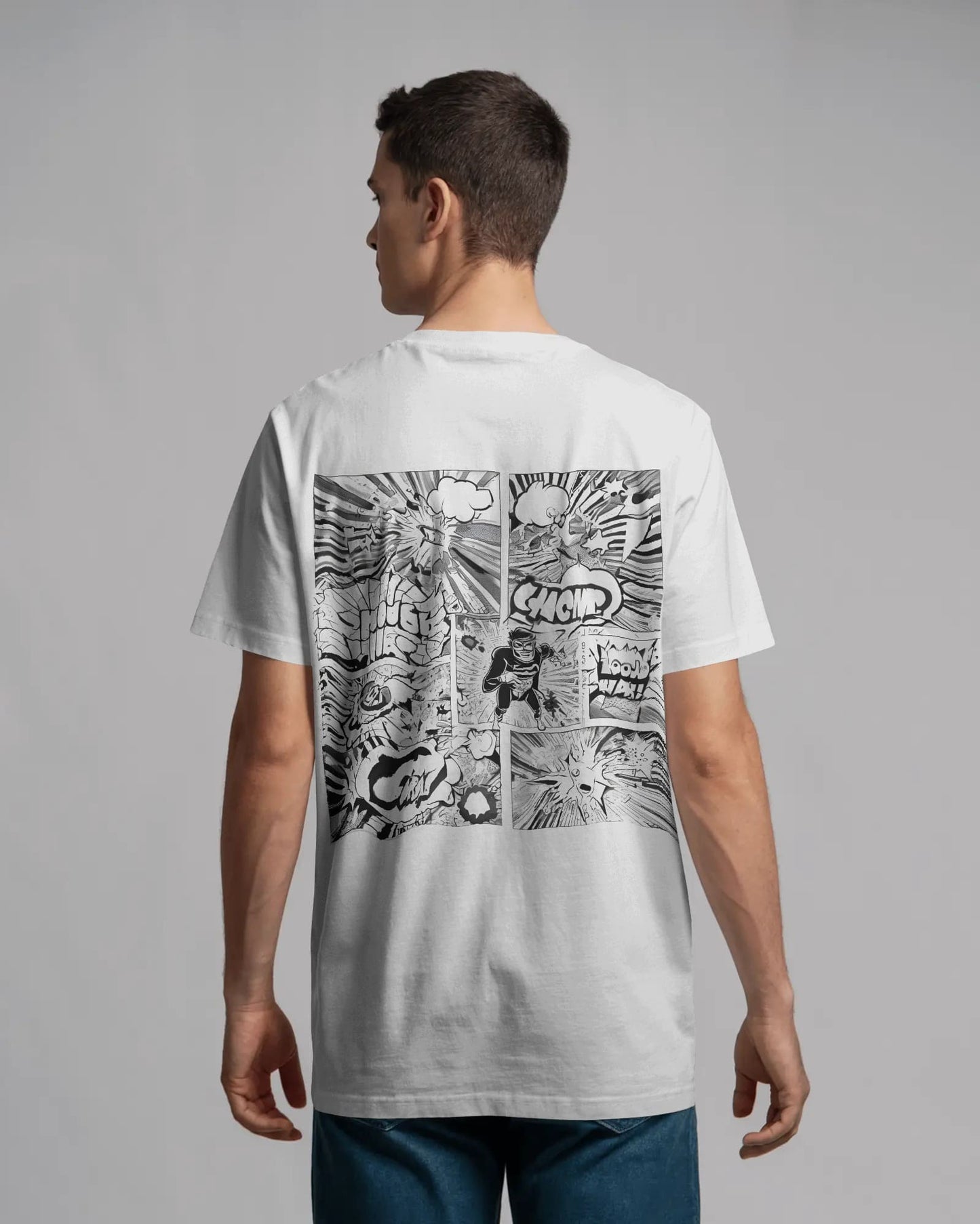 Comic Stories- Men Oversize T-Shirt