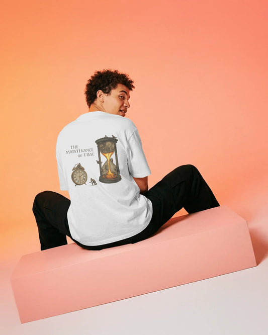 Maintenance of Time- Men Oversize T-Shirt