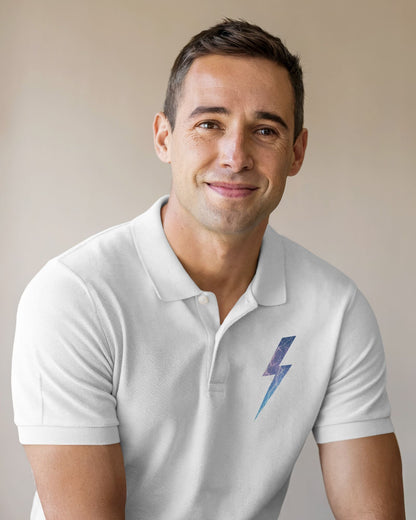 Super Bolt- Men Polo T-shirt