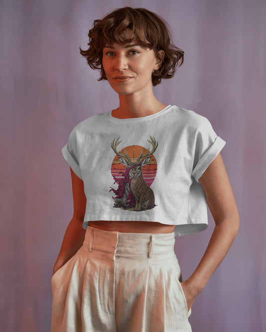 Deer- Crop Top