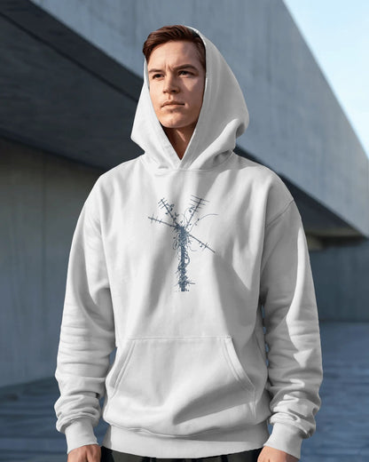 Satellite Space- Men Hoodie