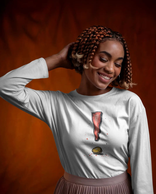 Exclamatory mark- Women Full Sleeve T-shirt
