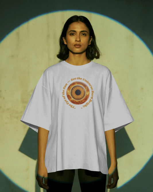 The Eye of the Sun-Women Oversize T-shirt
