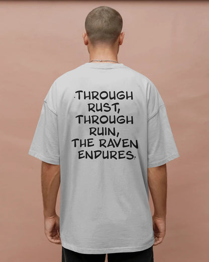 The Raven Endures- Men Oversize T-shirt
