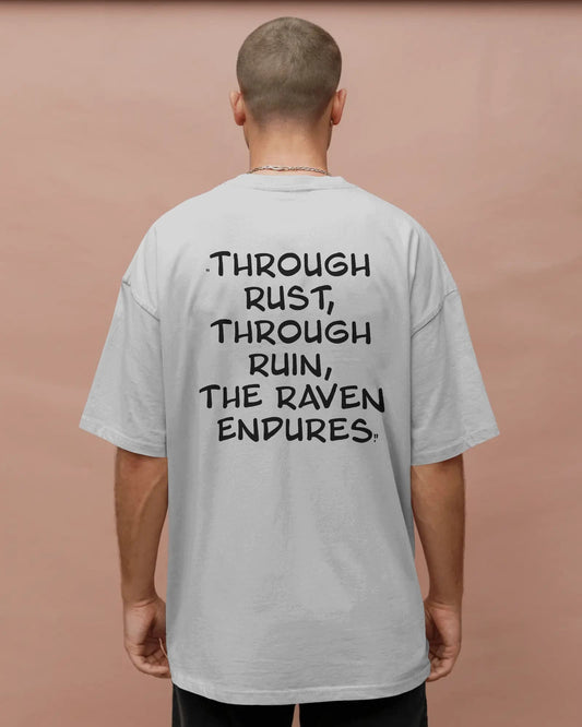 The Raven Endures- Men Oversize T-shirt