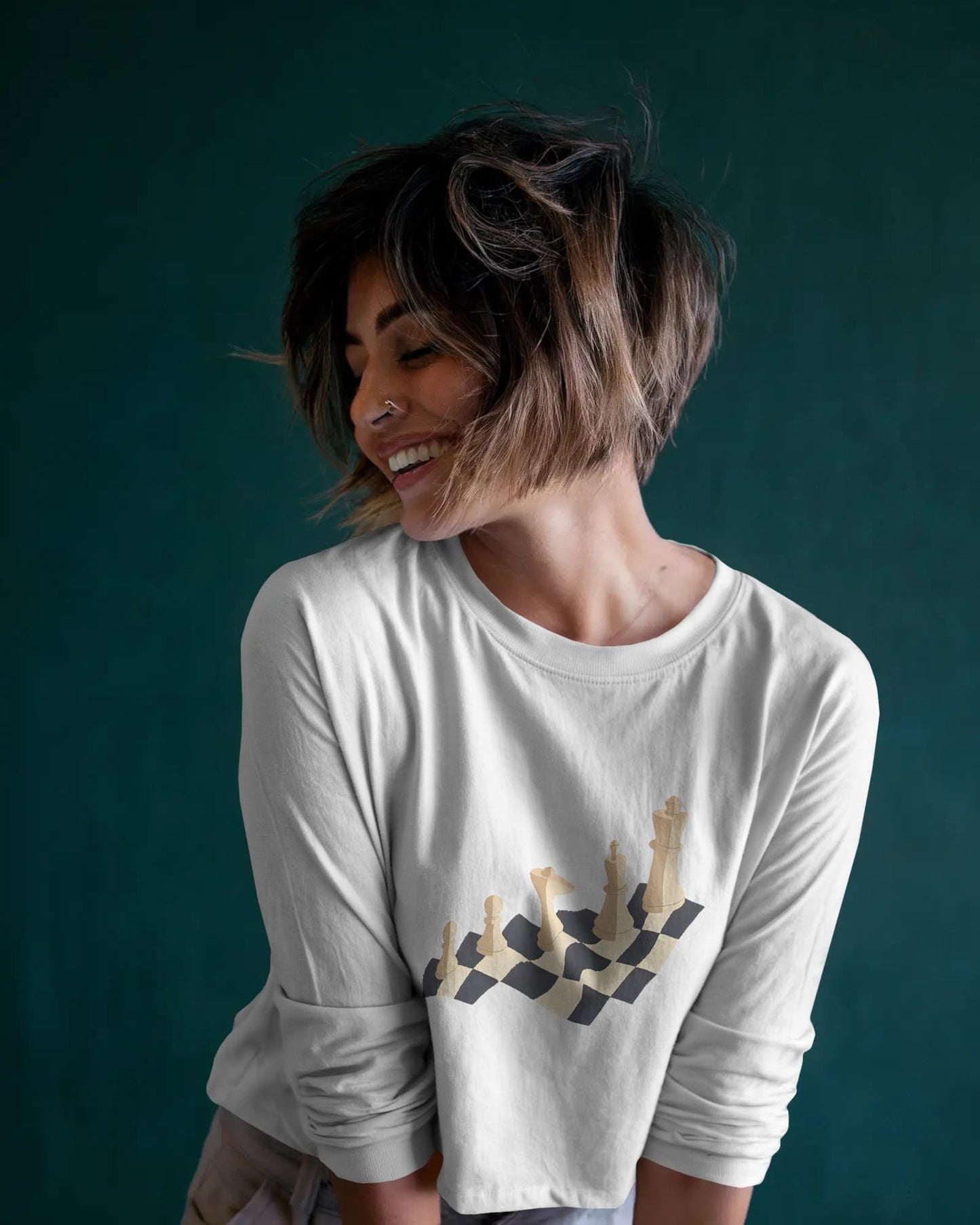 Chess- Women Full Sleeve T-shirt