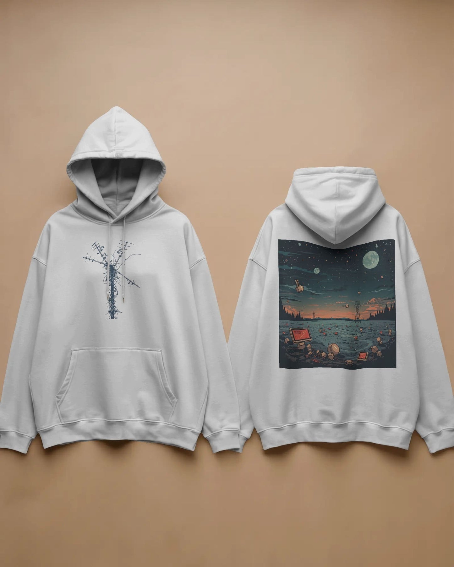 Satellite Space- Women Hoodie