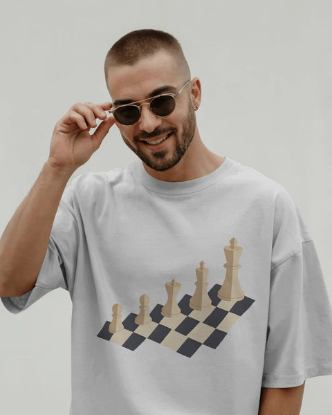 Chess- Men Oversize T- shirt