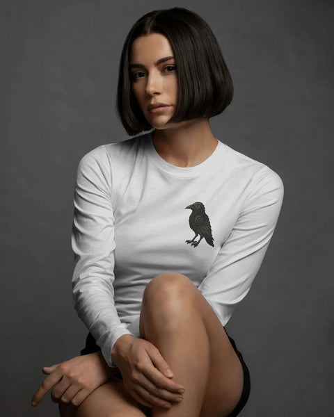 The Raven Endures- Women Full Sleeve T-shirt