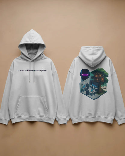 Where Artificial Meets Organic- Women Hoodie