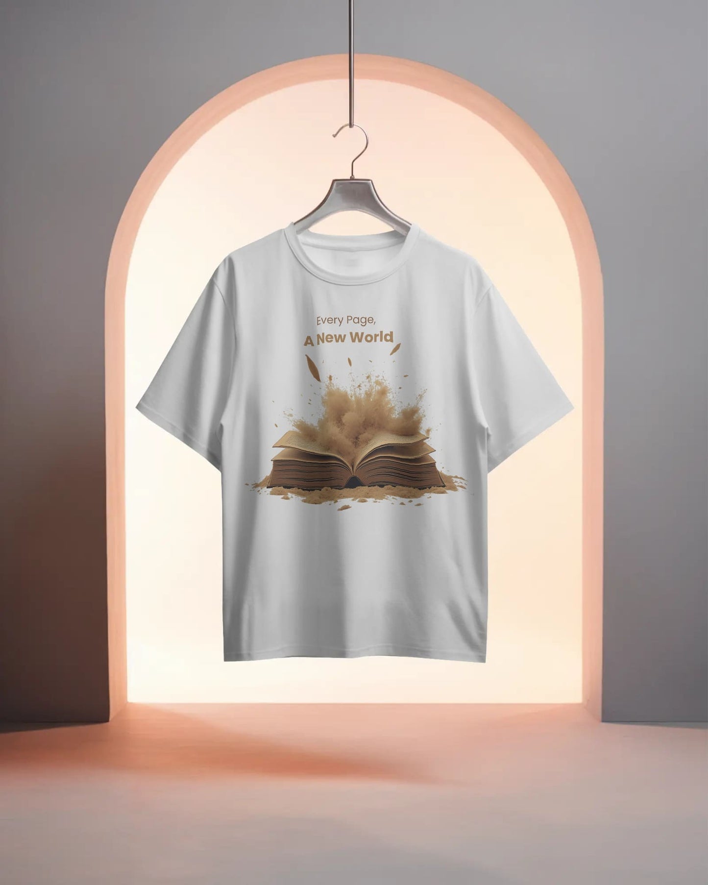 Sand Book- Women Oversize T-shirt