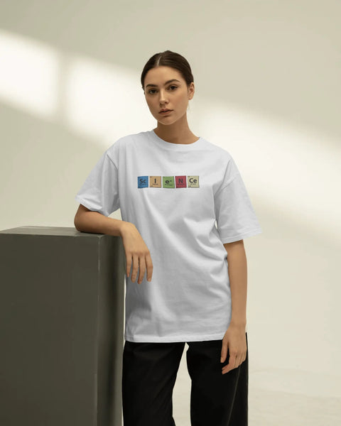 Science- Women Oversize T-Shirt