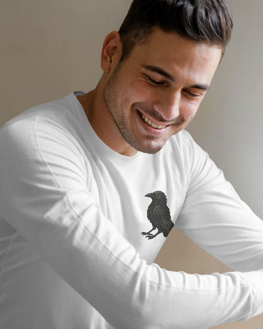 The Raven Endures- Men Full Sleeve T-shirt