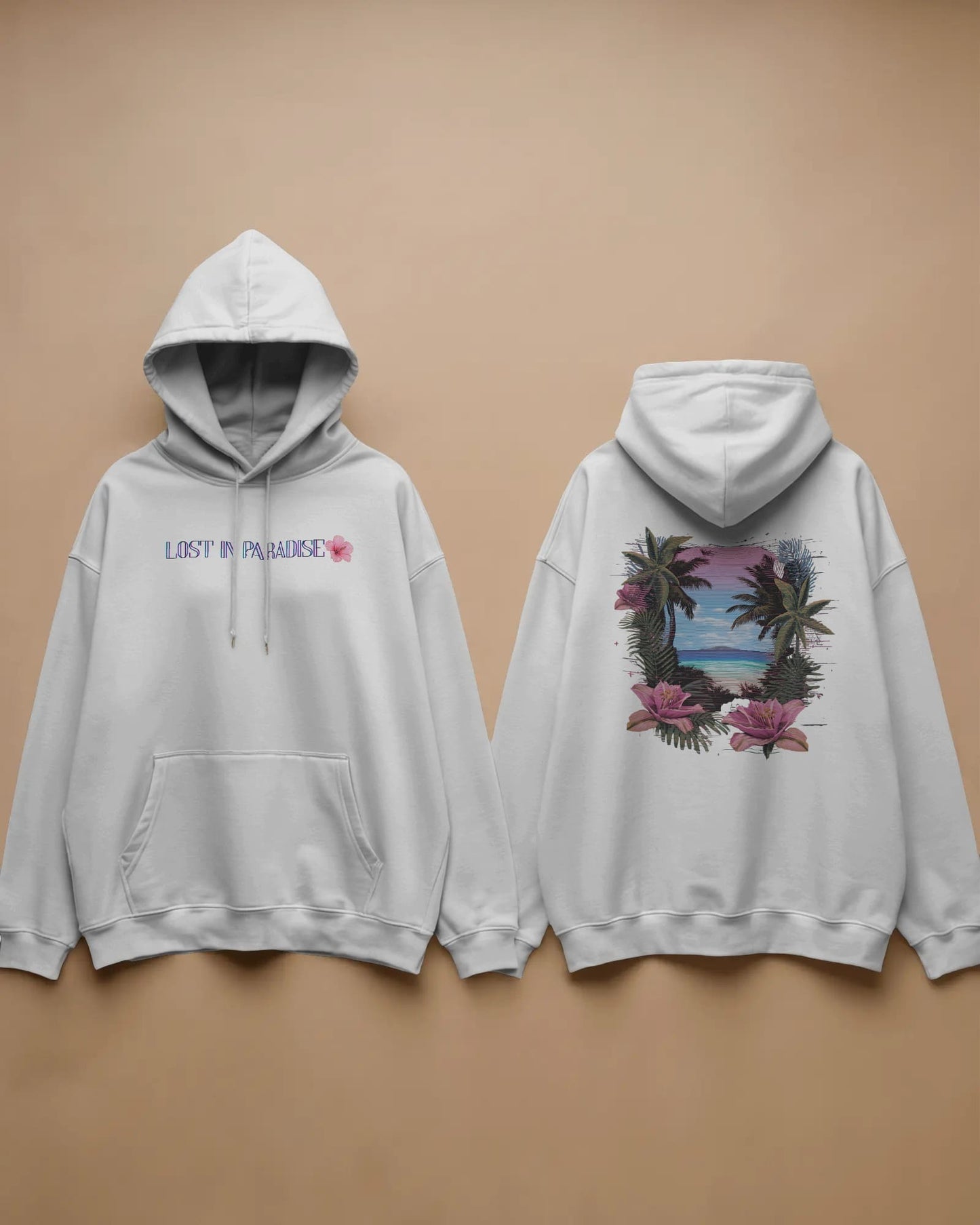 Lost in Paradise- Men Hoodie