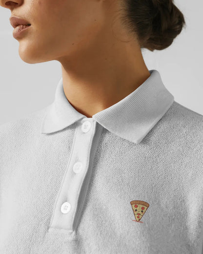 Pizza slice-Women Polo T-shirt