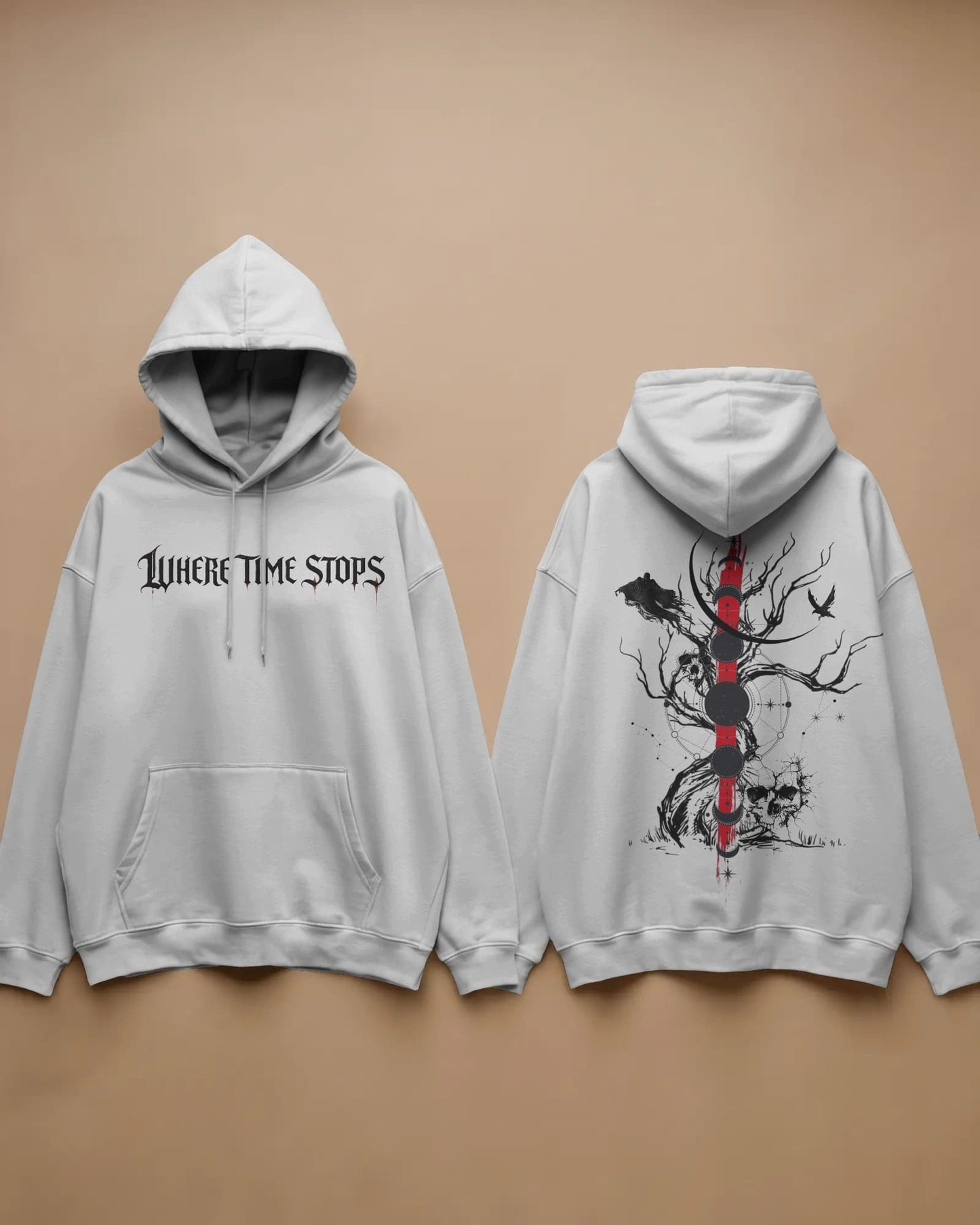 Where Time Stops-Men Hoodie