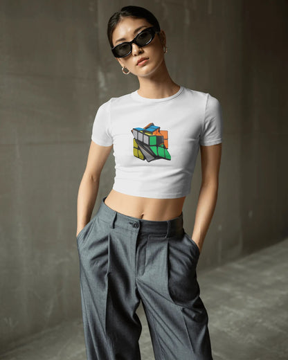 Cube- Crop Top