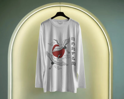 Land of Rising Sun- Men Full Sleeve T-shirt